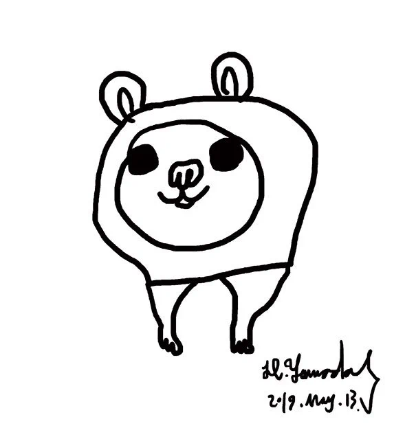今日の一枚No.133(No.2723)19/05/13
「何げなく 前を見つめること」 