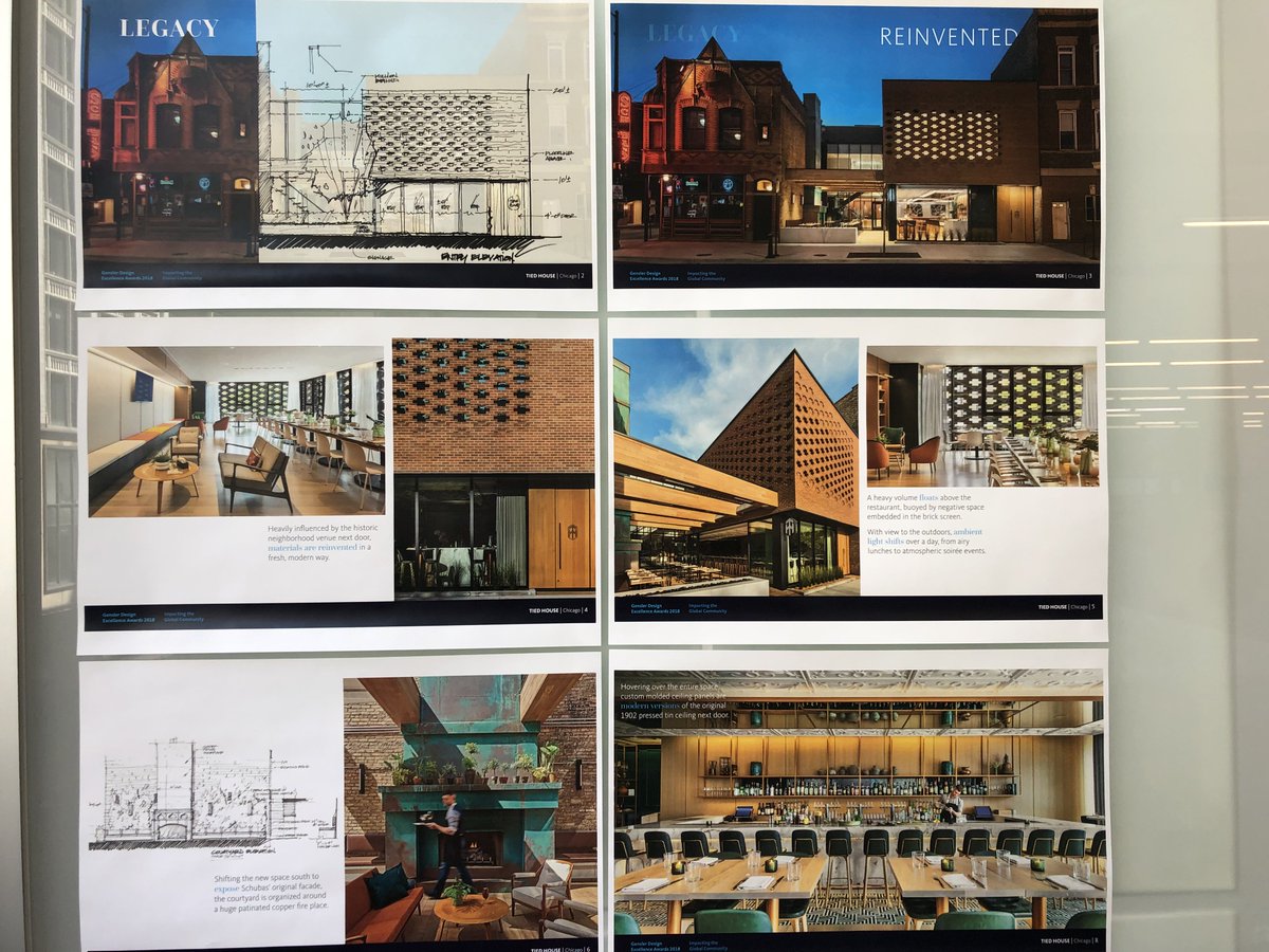 Idea. Sketch. Render. Real. <a href="/tiedhousechi/">Schubas-Tied House</a> getting award ready on the boards this week. #wehavethebestclients @designbygensler #genslergoestolakeview