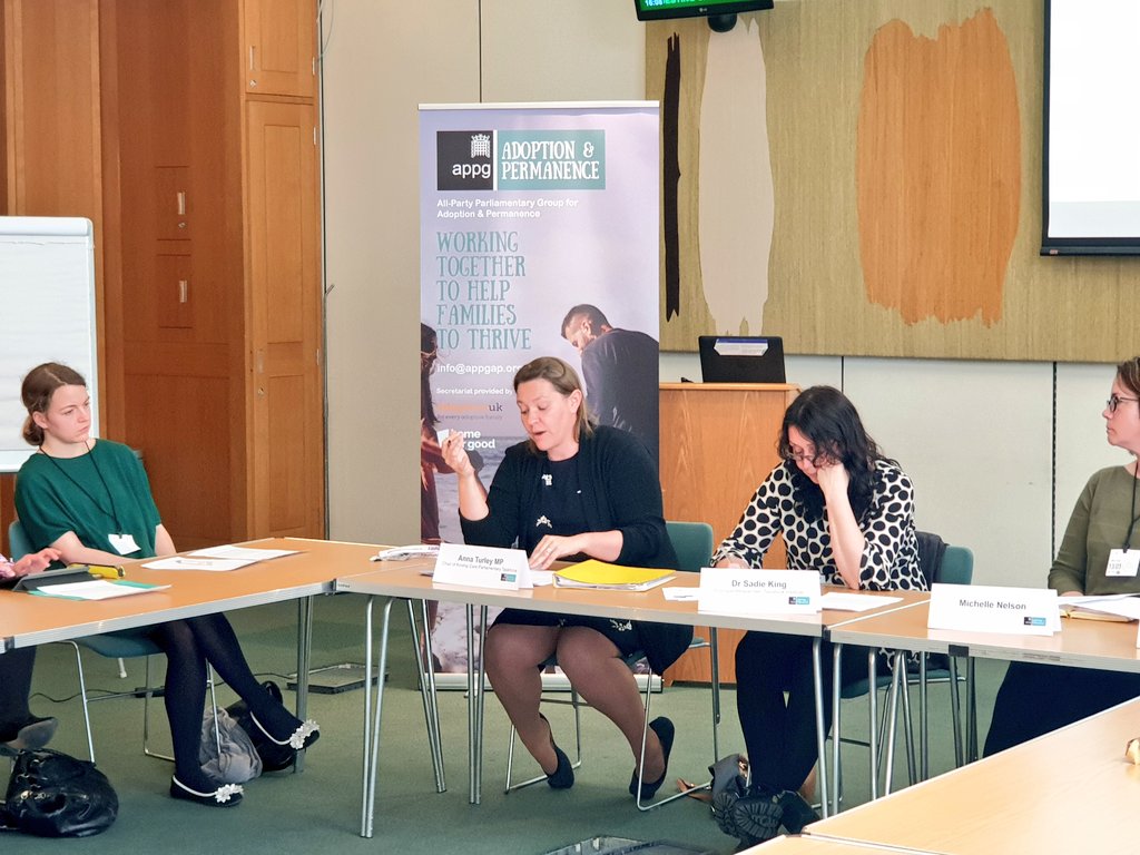 This afternoon I gave evidence to the Adoption &amp; Permanence APPG's inquiry into the Adoption Support Fund, on behalf of <a href="/KinshipCarePT/">Kinship Care Parliamentary Taskforce</a>. The fund is open to some kinship carers who are Special Guardians but most lose out on this important therapeutic support. #KinshipCare