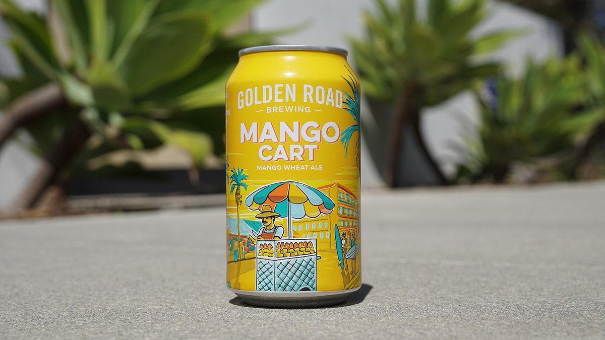 goldenroadbrew's tweet photo. Let's stop and take a minute for #MangoCartMonday. https://t.co/yowzF6CMBY