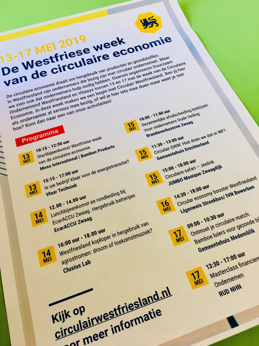 CirculairFRL's tweet photo. Op uitnodiging van #DuurzaamOndernemendWestFriesland de Westfriese Week van de CE gestart met hoe we het in Fryslân aanpakken: ondernemers in the lead samen met onderwijs en ondersteund door overheid! https://t.co/A7IJTZBQRA