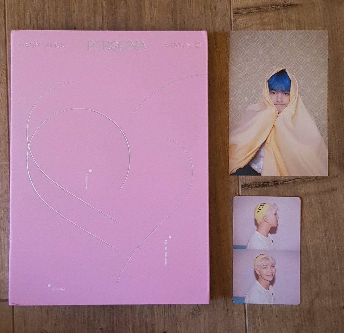 BTS - Map of the Soul : PersonaPhotocard : RMPostcard : TaeFavorite song : Intro : Persona