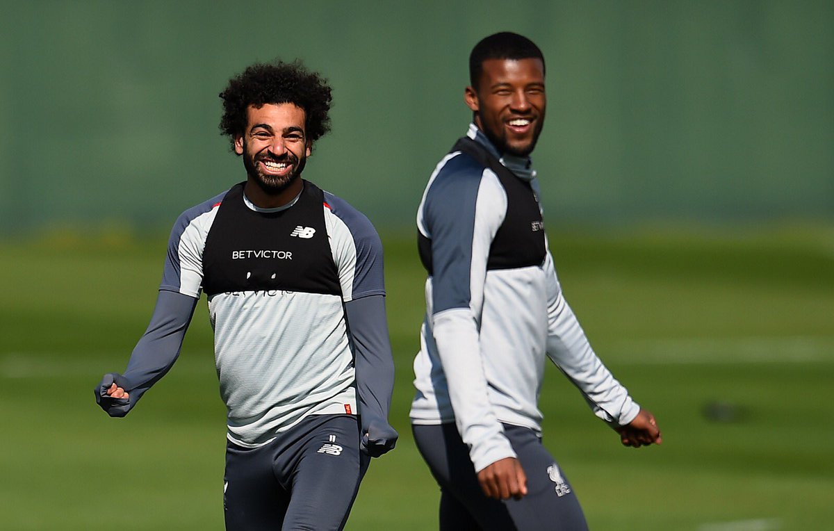 GWijnaldum's tweet photo. Congrats to golden boot winners Mo &amp; Sadio ⚽️ And Alison for winning the golden glove 🧤The season was filled with awards for our team, just shows how special this group is 🙌🏾❤️ #YNWA https://t.co/4UdyU2iPUO
