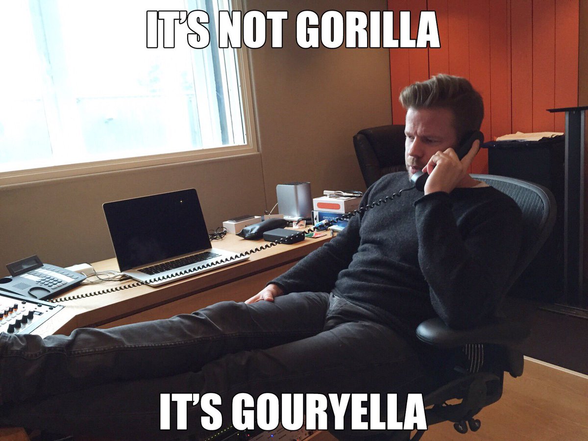 It’s GOURYELLA 😂😂
