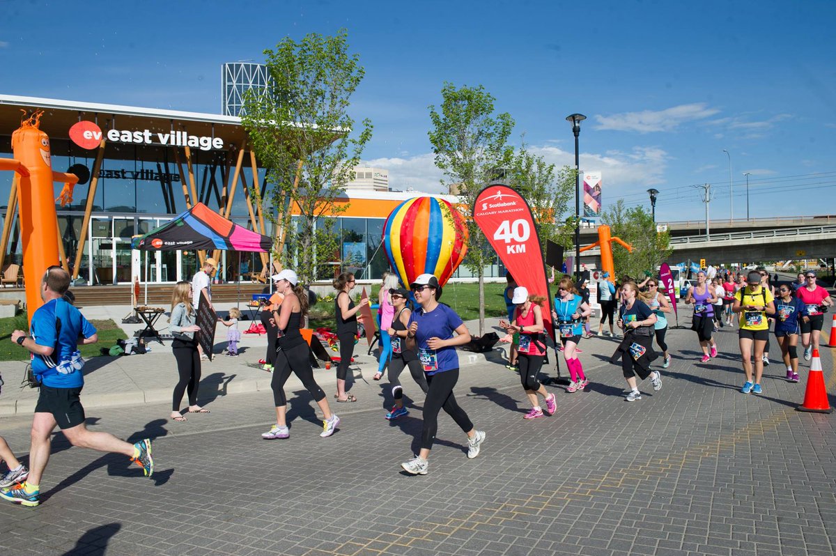 EastVillageYYC's tweet image. Know someone running in the marathon this year? Or maybe you just missed your calling as a cheerleader early on in life. Come join us at the East Village Spirit Hub on May 26th as we root for runners in the Scotiabank Calgary Marathon!
bit.ly/2WLyf0w
#RunCalgary