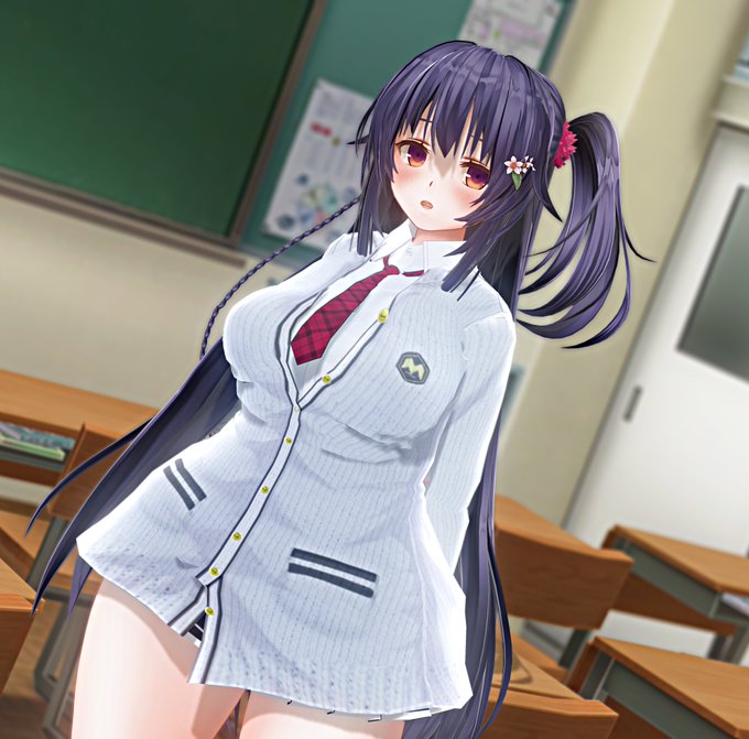 この子昼と夜全然違うだろうから 