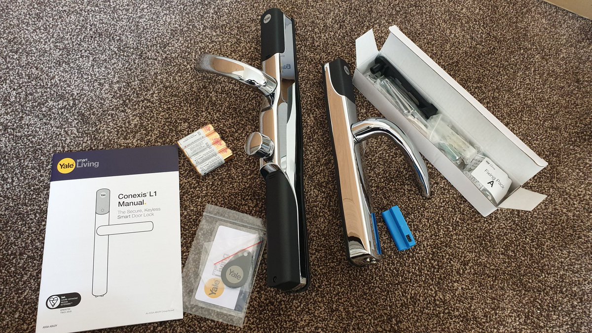 YorksAutomation's tweet photo. Smart @yale Conexis L1 lock installed, configured. Added to @fibaro. Be smart and secure with a @yale lock from us!! Call 0113 418 2595 or email info@yorkshireautomation.co.uk
#smartinstall #smartsecurity #smartsystems #smarthome #leeds #fibaro #yale #security #conexisl1 https://t.co/od77Jjnhxc