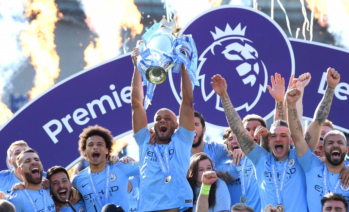 Xylem's tweet photo. Celebrating with a brew from the sky! Congratulations on a victory for our global water partner @ManCity. It’s Raining Champions as we work together to raise awareness about water challenges globally. Read more here: https://t.co/xm2DjklltQ #RainingChampions #LetsSolveWater https://t.co/1Uau29wxJj