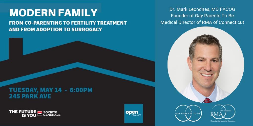 GayParentsToBe's tweet photo. We're excited to share that @docmpleon will be speaking about #LGBTQ biological family building at the free OPEN Finance Modern Family panel discussion put on by @SocGen_US https://t.co/lhYlJBJ80I Stay tuned for insights! #gayparentstobe https://t.co/MA39LBAucx