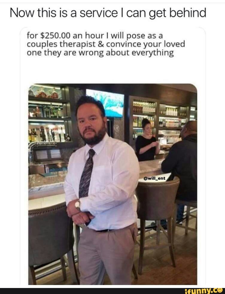 He's doing it right 😂