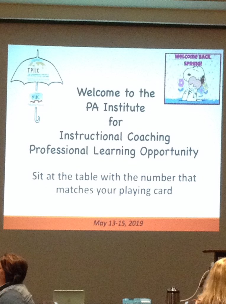stacyincoach's tweet photo. Soooooo excited to begin a 3 day adventure of new learning with my PIIC peeps!! Love these folks! We are the worker bees! NJ Coaches in the house! Way to spread our influence @PIICcoach @PADeptofEd @WestBranchASD #piicplo @Philphwood @MentorDianeH @ghubler #Pacoach #PAProud #PIIC https://t.co/hbTFnbwfmu