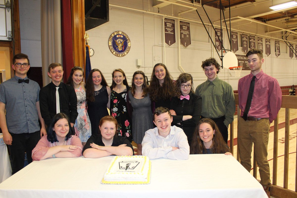 BRHSMSVT's tweet photo. BR students were recently inducted into the National Honor Society! https://t.co/XeLo4qSpgf