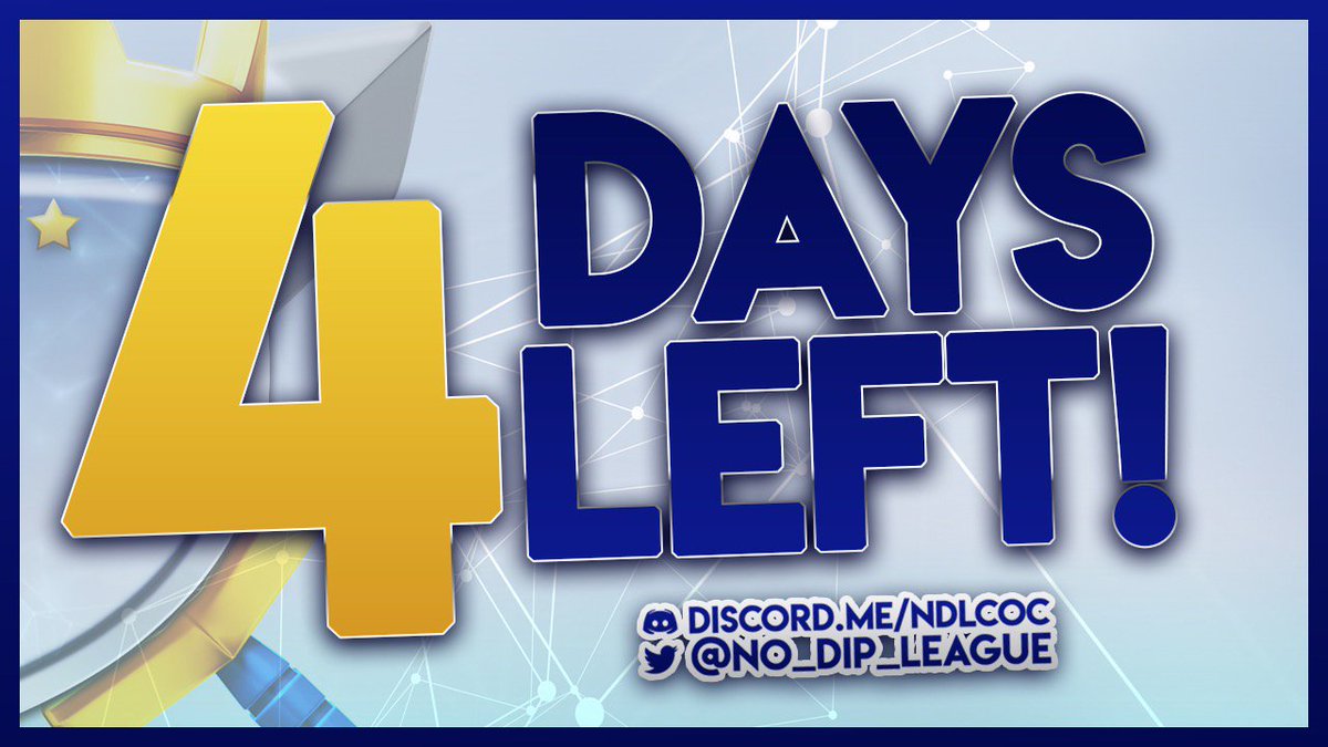 Fear-Of-Missing-Out is beatable. We are here to help you overcome it.  Sign up for Season 5! <a href="/No_Dip_League/">No Dip League</a> - clashchamps.com/wp/2019/05/13/… - #clashofclans #clashon
