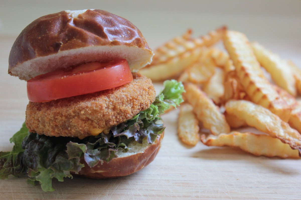 Would you like fries with that? How about a crispy, juicy slider for #MeatlessMonday? Coming soon!