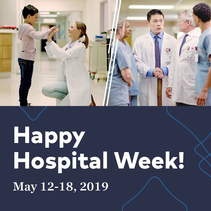SAHealth210's tweet photo. Each year, Hospital Week provides an opportunity to celebrate our caring and talented Methodist Healthcare family. Thank you for all you do to improve more lives in more ways! 
#HospitalWeek2019 #CareLikeFamily https://t.co/60XADv6J3q