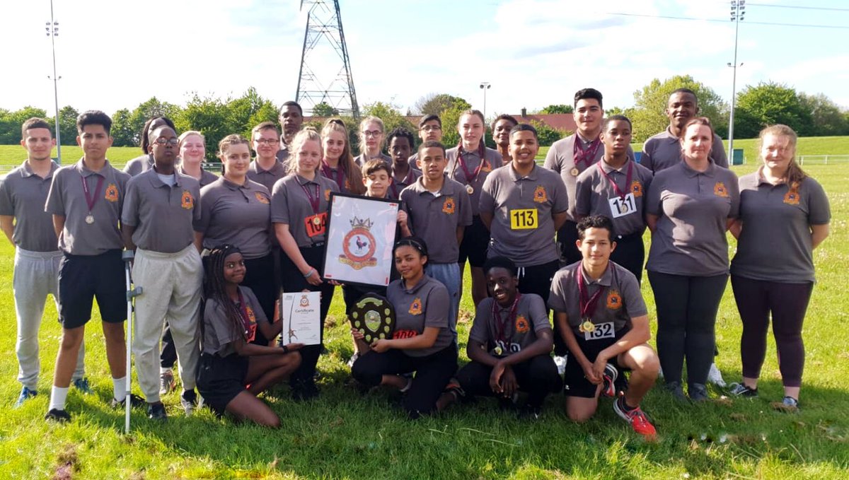 4- Bronze 3- Silver 5- gold. Nearly our squadron number. Absolutely smashed it at this years athletics #MitchamMadness