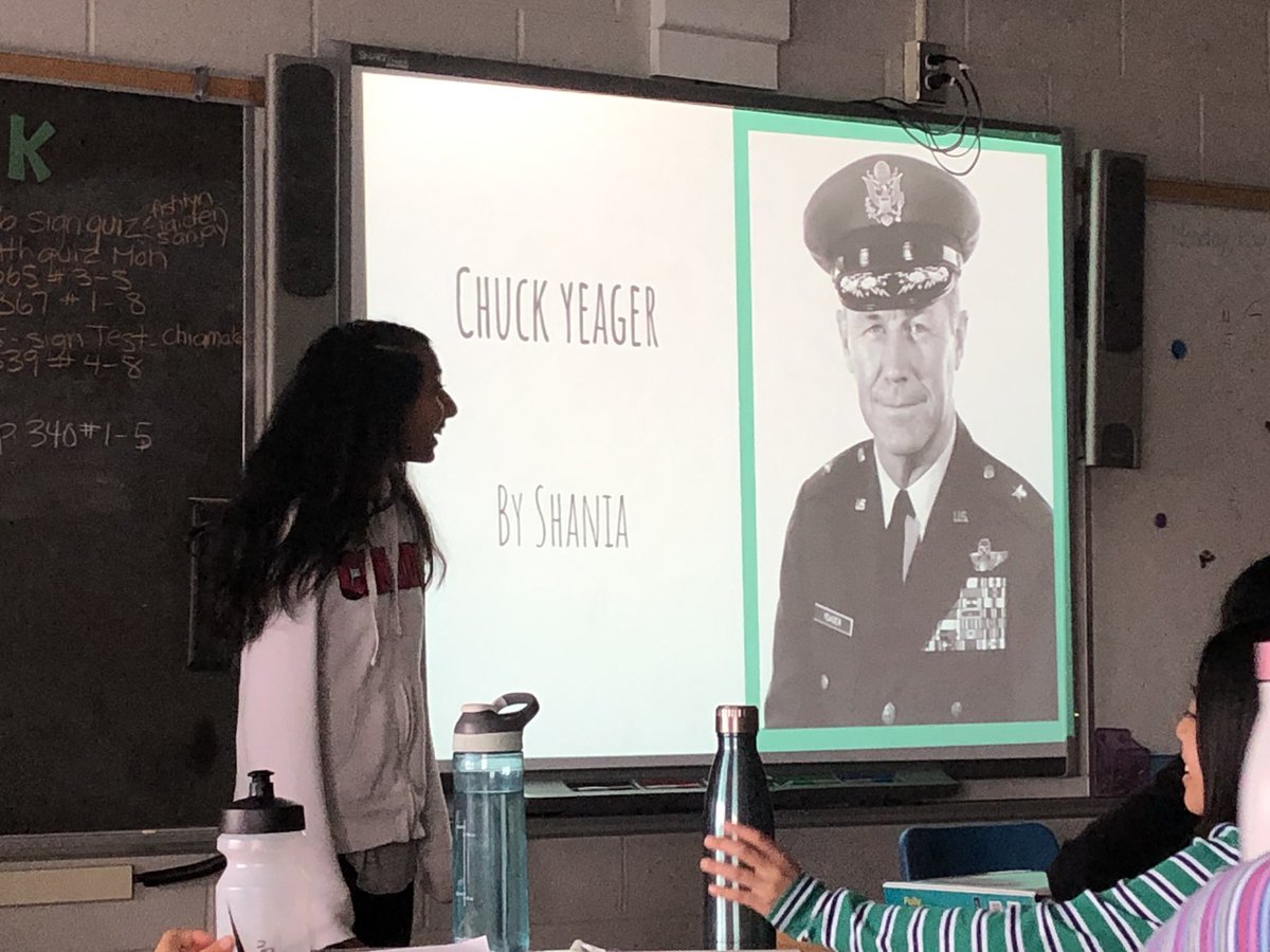 MrsCillis's tweet image. Some wonderful presentations happening this afternoon. The grade 6s are presenting on a famous aviator and their contributions to science #flightunit #science #presentationtime