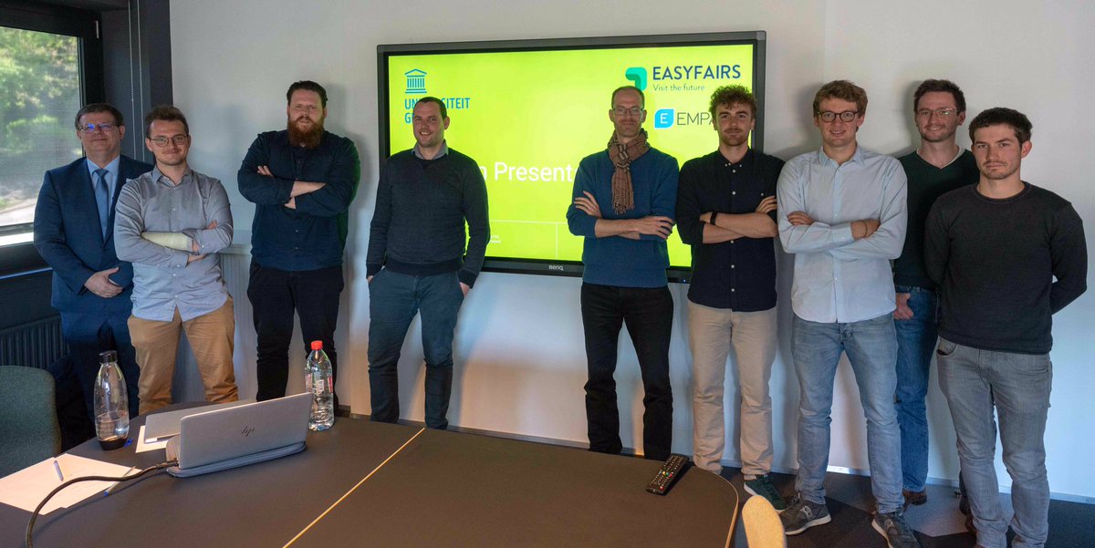 dirkvandenpoel's tweet image. Mid-Term Presentations at Easyfairs HQ of our UGent MScMA Student Data Science For Business project using #opensource #rstats #Python #DataAnalytics #PredictiveAnalytics #orms mma.ugent.be #DataScience @Easyfairs @easyfairsbe