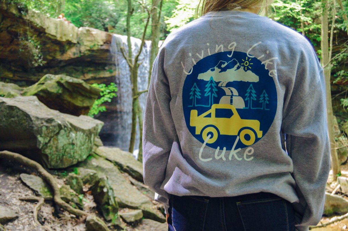 natblannn's tweet photo. In honor of my resilient and incredible husband, Luke Blanock, whose life was cut short by Ewing’s Sarcoma. I made these shirts to reflect his free spirit. I hope they inspire people to live fully. Proceeds will go towards Sarcoma research. Check em out:) 
https://t.co/UgZboFeHe0 https://t.co/aDs43H0qSi