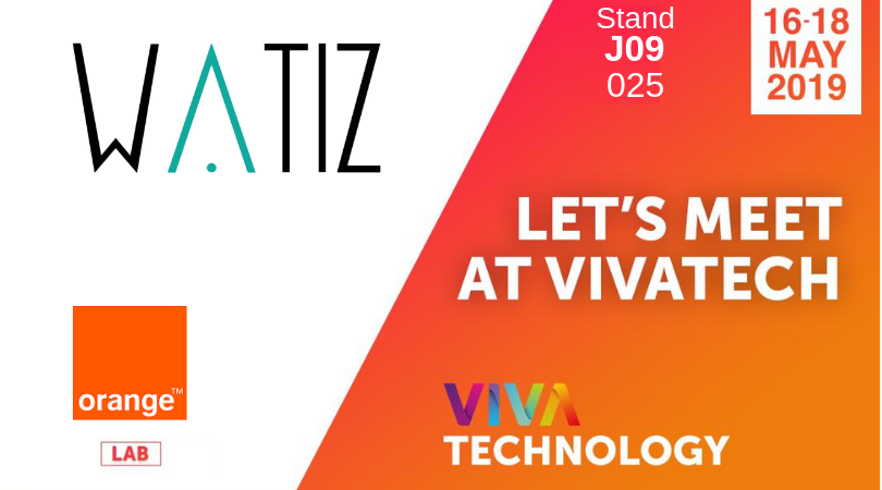 Retrouvez nous à Vivatechnology sur le stand d'Orange! #Vivatechnology #innovation