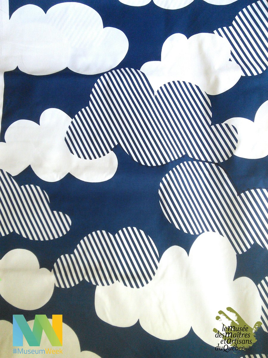 MuseeMAQ's tweet photo. Voici Nuages de Monique Beauregard pour souligner sa contribution aux métiers d’art québécois. We share Nuages by Monique Beauregard to highlight his contribution to Quebec's finecrafts. #WomenInCulture #MMAQCollection #metiersdartquebec #MuseumWeek2019 https://t.co/yeYr75pbGz
