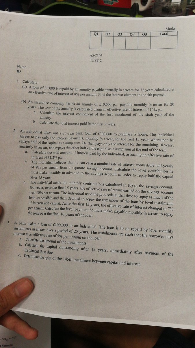 awishK's tweet photo. Can anyone help pls? Rt to save a life #financialmaths #fm #asc303 https://t.co/4gb8Jv2Nty
