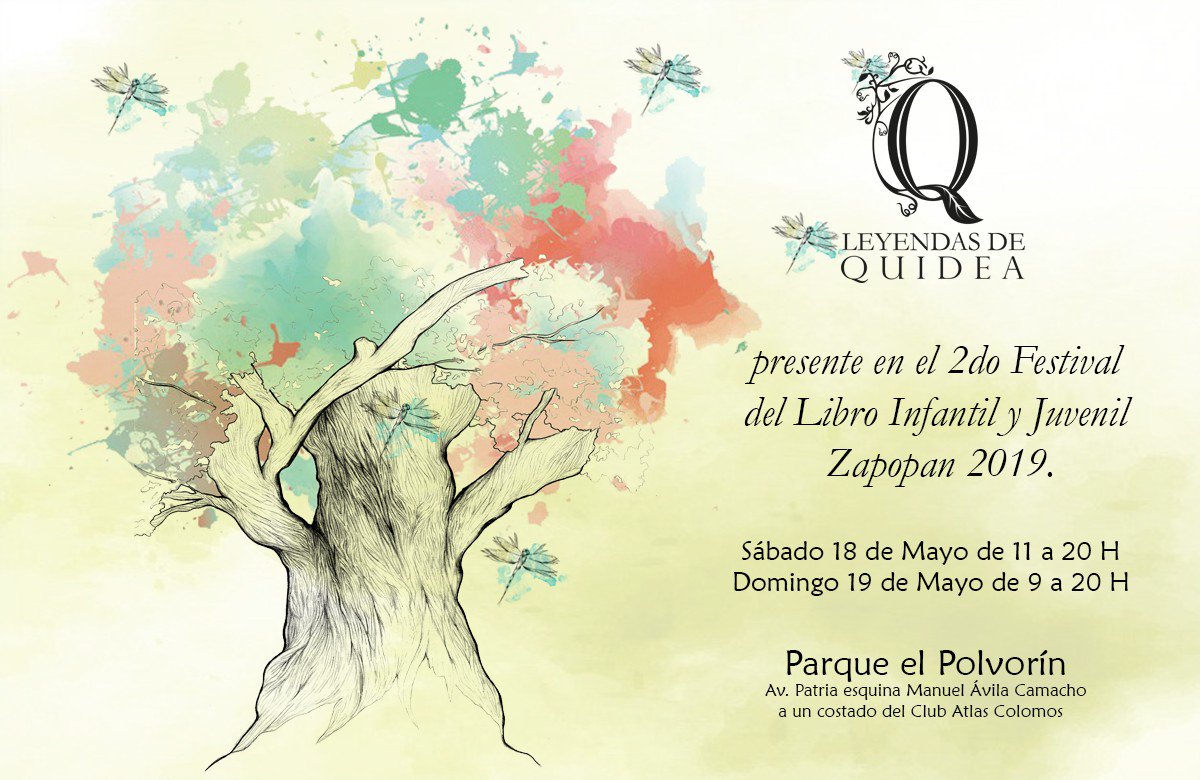 QuideaLegends's tweet photo. Amigos no pierdan la oportunidad de adquirir los libros de #LeyendasDeQuidea, estaremos presentes el próximo fin de semana en el Festival del Libro Infantil y Juvenil de Zapopan. 
¡No pueden faltar!
#MundoQuidea #FestivalDelLibroZapopan #Instabooks #Bookstagram #LibrosJuveniles https://t.co/kgI0kSYheU