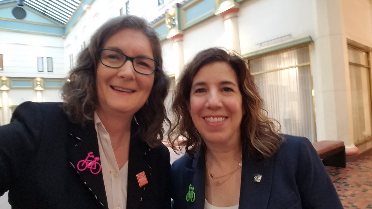 bcgp's tweet photo. Chatted w/ @SecRichards & @EricPapenfuse about need to move @davidmaloneypa's parked car protected bike lane bill #hb792 in House Transportation Cmttee chaired by Rep. Tim Hennessey. Priority for Harrisburg, Lancaster, PGH &Philly! Let's do it NOW @PaLegis https://t.co/up76hTW4u7