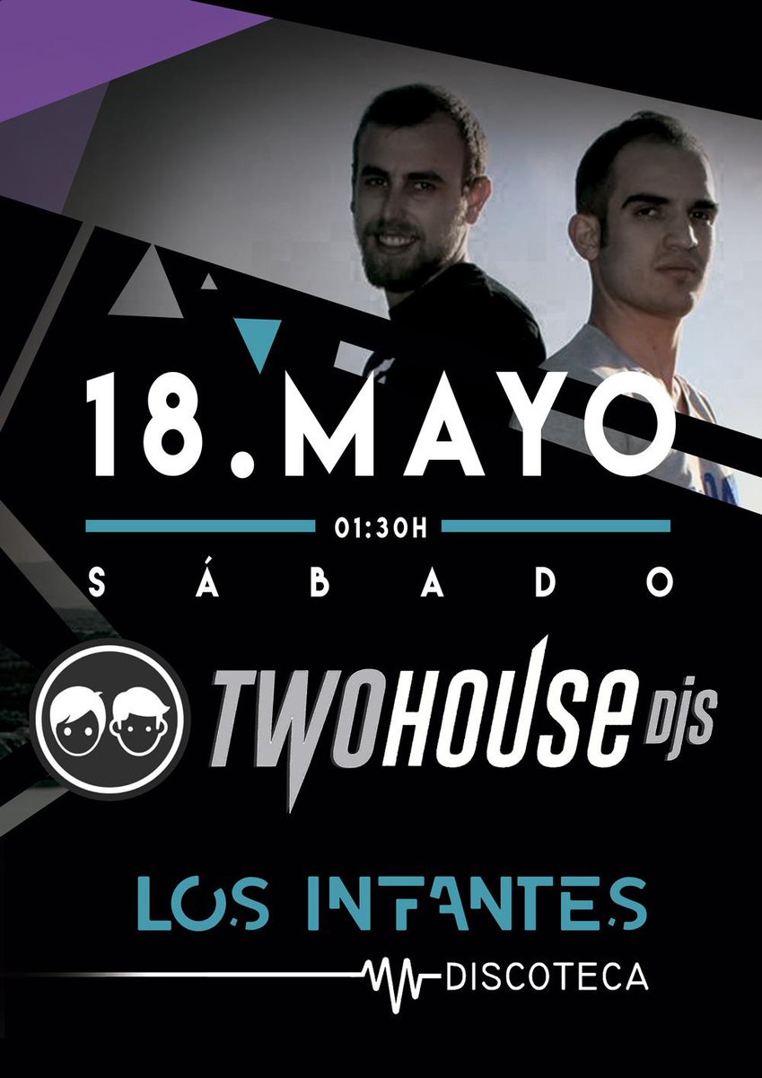 2HOUSEDJ's tweet photo. ¡Ya tenemos los carteles para este fin de semana! 

Viernes 17 Mayo - Sala weekend (Marcilla) 

Sábado 18 Mayo - Discoteca "Los infantes" Olvega (Soria) junto a "Grison" desde el programa La Resistencia 

Domingo 19 Mayo - "Pub Oasis" Especial @CrianzaRojilla

#twohousedjs https://t.co/8BALEiCWdt