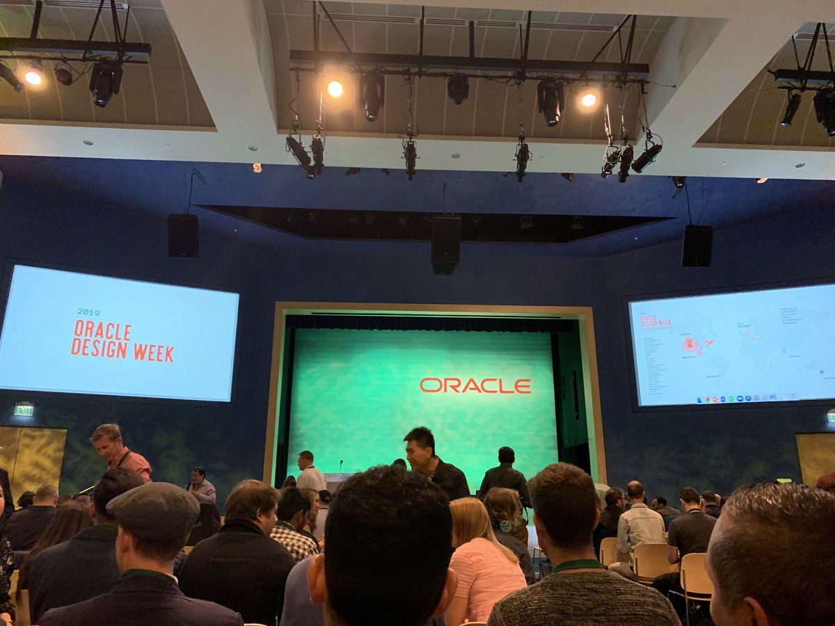 m_antorka's tweet image. 😱🙌🏻 #designweek2019 #oracledesign