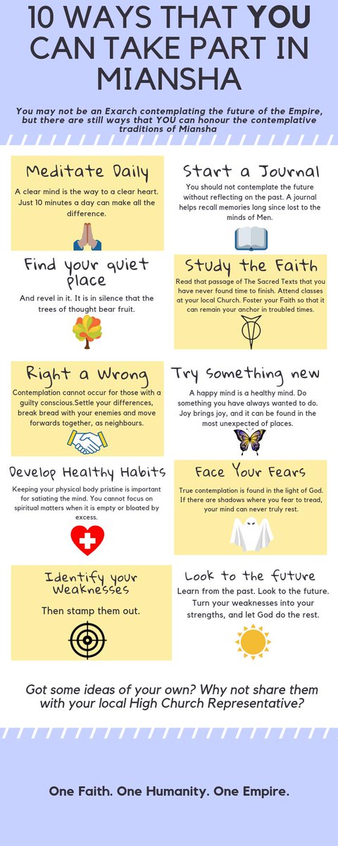 ExarchTatiana's tweet photo. Unsure how you can get in the Miansha mood? Reflect on our Top 10 Ways YOU Can Take Part in Miansha now!

@skinnyghost 

#FarVerona https://t.co/xhcoOKHhi9