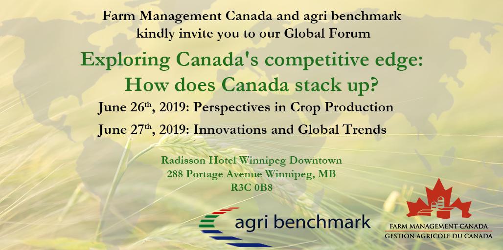 FMC_GAC's tweet image. Look beyond the fencepost – join us for agri benchmark’s Global Cash Crops Forum: Exploring Canada’s Competitive Edge in Winnipeg June 26-27 ow.ly/3v1Q50ua4gB  #GoingGlobal #benchmarksuccess #agribenchmark #globalnetwork @ccga_ca @AlbertaCanola @pulsecanada