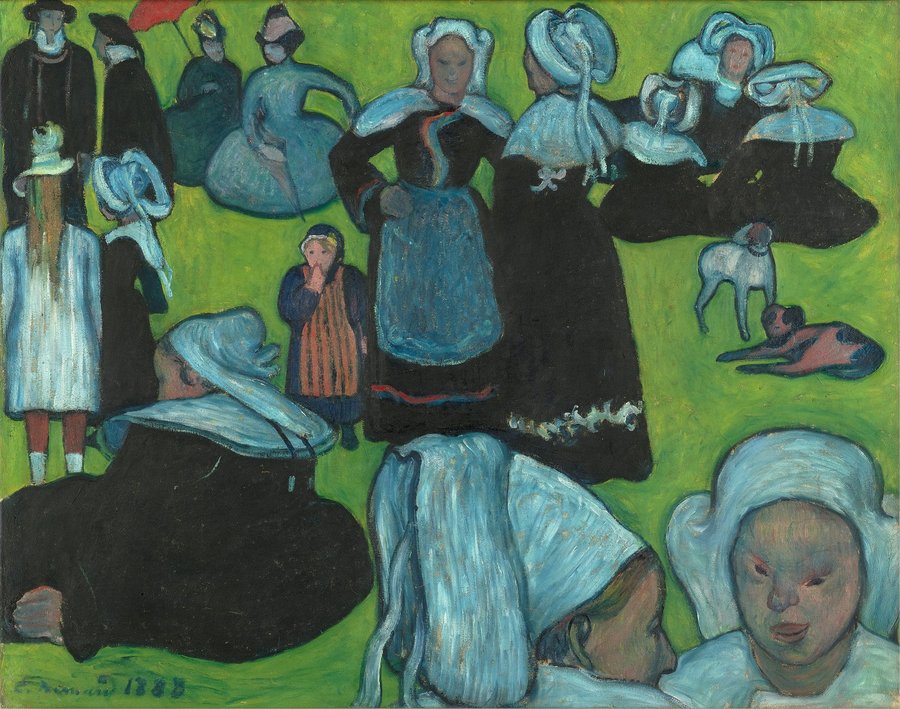 MuseeOrsay's tweet photo. En 1888, le jeune Émile Bernard peint "Le Pardon" dans une période d’émulation artistique intense marquée par son amitié avec Gauguin.
Grâce au mécénat du Groupe @AXA, ce tableau vient d'entrer dans les collections du musée d’Orsay.
>>>https://t.co/gegadh79q4 https://t.co/uuqZN574BS