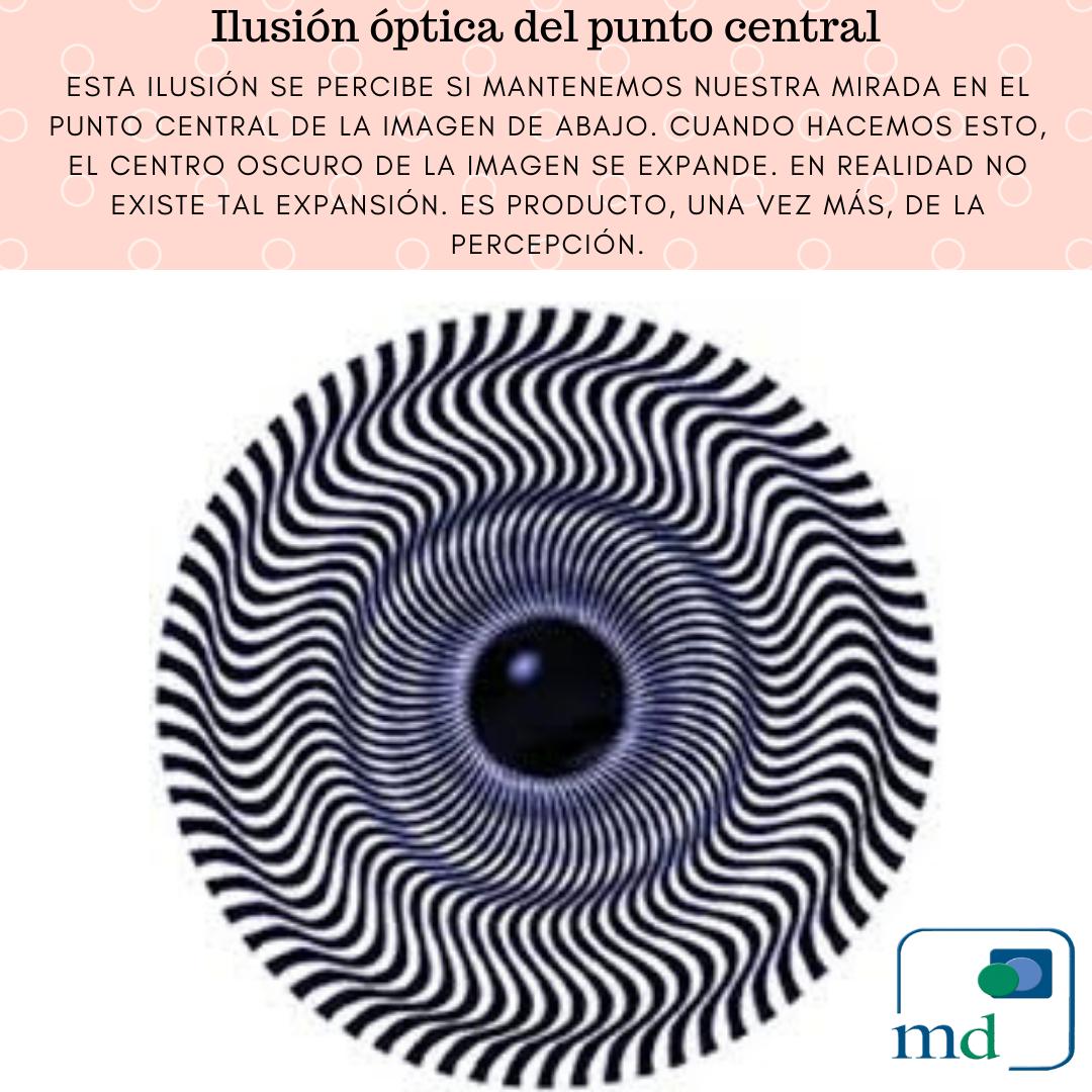 MedicalDimegar's tweet photo. Ilusión óptica del punto central. https://t.co/Jye8qbDTXr