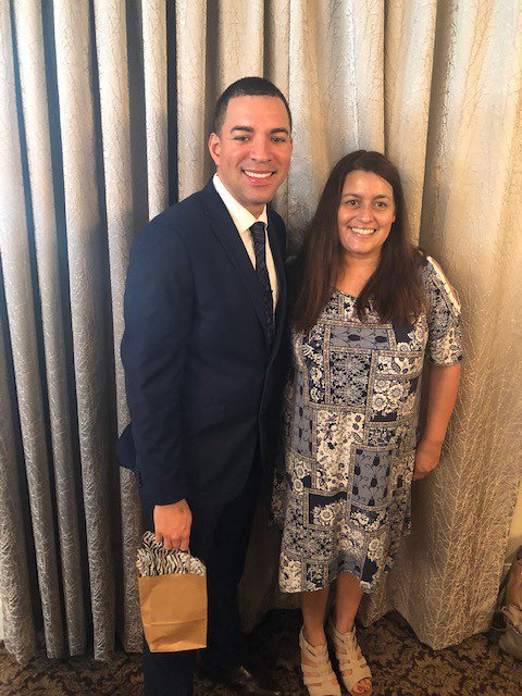 RockLakeMiddle's tweet photo. Our PTO President Melissa Velazquez was a special guest at this year’s Dividends Breakfast. Thank you Melissa for all you do for our students, staff, and school. https://t.co/DAV65qxTYo