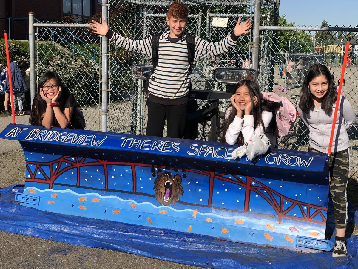 Congratulations to our snow plow committee for their WINNING entry to the City of Surrey snow plow contest. We can’t wait to see it clearing the streets this winter! Great job you four!