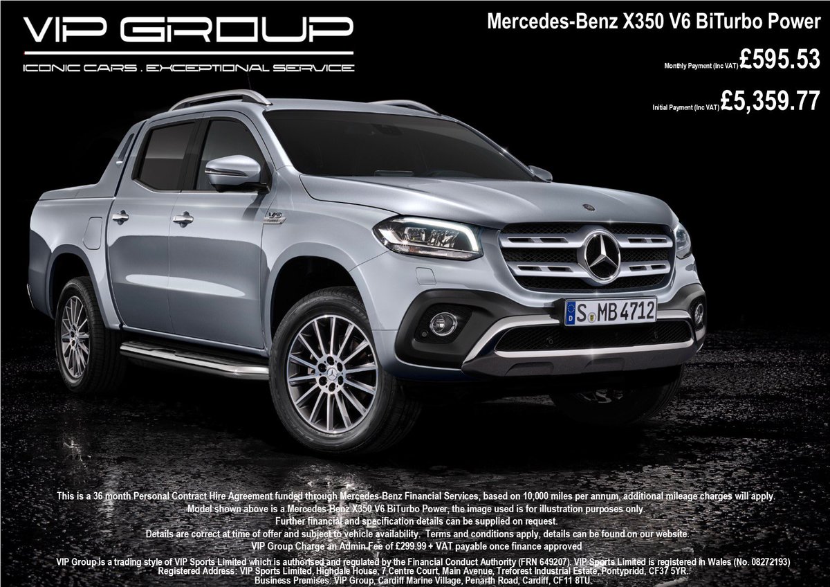 vipgroupsean's tweet photo. Mercedes X350’s available now! BiTurbo workhorse💥 limited quantity available, D.M to order now #Mercedes #x350 #biturbo #v6 #power #work #workhorse #horse #luxury #offroad #vip #cardiff #vipgroup https://t.co/17vS2QYkek