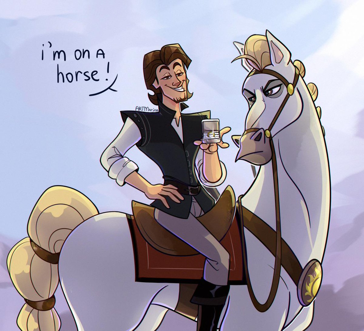 TangledTheSeries #FlynnRider #Eugene #Maximus, image size:1200x1091