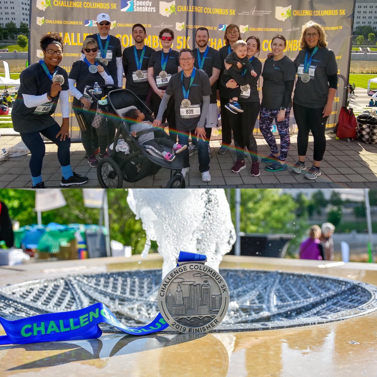 Our team of racers put on a good showing for a great cause this weekend. We were among 49 local companies to participate in the Challenge Columbus 5k to support of the Ronald McDonald House Charities of Central Ohio. #ChallengeColumbus5k #keepingfamiliesclose #TrinityPDA