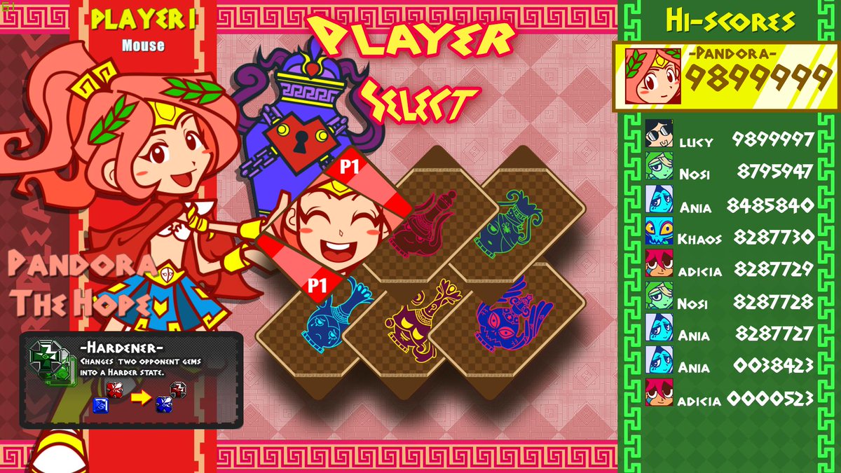 Demonsoul1986's tweet photo. Sorry, i can't beat that hi-score... #gematombe #selectyourcharacter #gamedev #gamedesign #gamedevlatam #indiedev #indiegame #IndieGameDev #indiegames @gematombe https://t.co/L0JLCAf9Ng