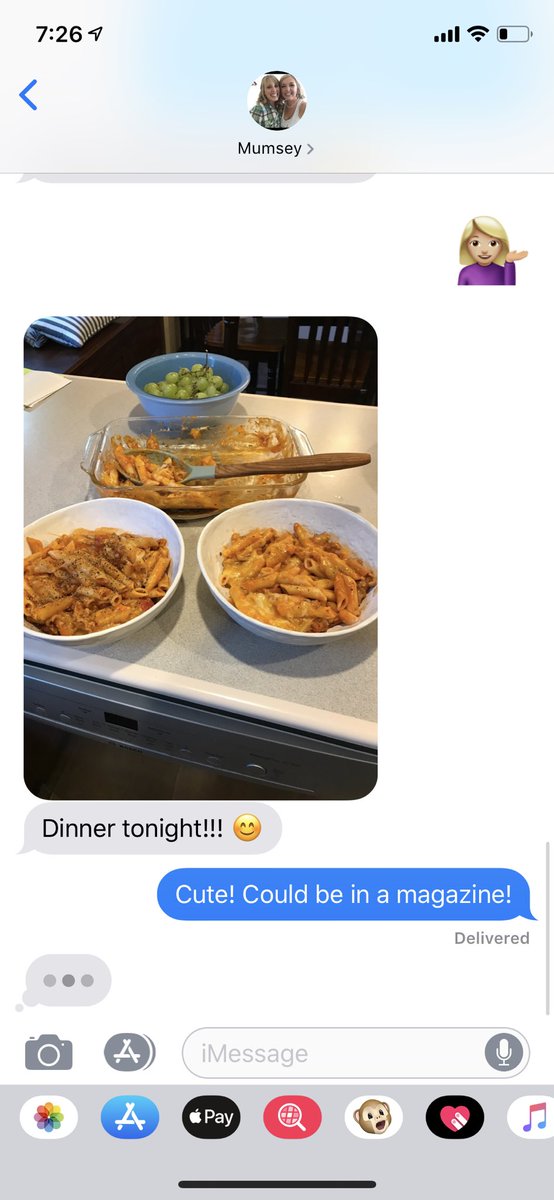 abbyrae310's tweet photo. @chrissyteigen I got my mom a few items from the Cravings line for Mother’s Day and she sends me this today. How cute is she. https://t.co/CkGxqlCKCX