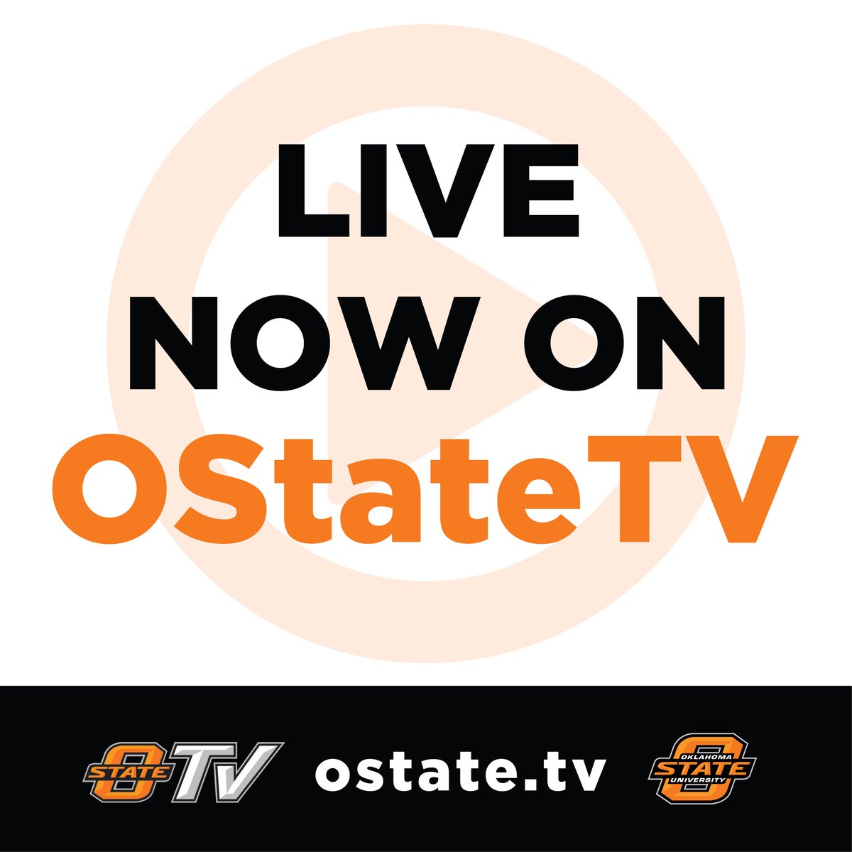 okstate's tweet photo. LIVE 📹: Head over to @OStateTV to watch the @osutulsa spring commencement starting now! 👉 https://t.co/wLJemTnDad #okstate19 https://t.co/GtxgNbZoWH