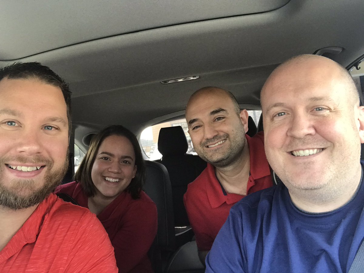 This crew hit the road today w/HR to recruit great talent! #Coach #Toolkit #WorkSomewhereYouLove <a href="/rachkueter/">Rachael Kueter-Lampe</a> <a href="/Howard_JoshT/">Josh Howard</a> <a href="/BellaDurks5/">GabriellaVicenta</a>