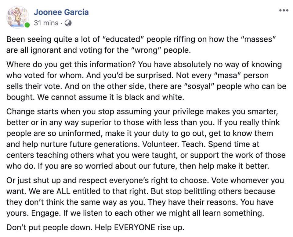 cpdechavez's tweet photo. This. 

#Elections2019results #Halaan2019 #Election2019 https://t.co/RnN48GEwKU