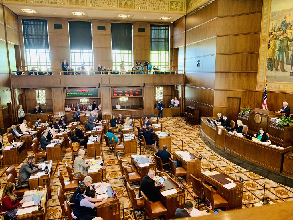 Senator <a href="/LewFrederick/">LewFrederick</a>: "We're on the verge of truly investing in our schools and the adults who support them everyday." 🏫

#YesonStudentSuccess #orleg #orpol