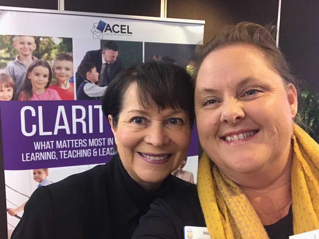 @LynSharratt Excited to be in Melbourne for the Clarity conference and meeting the amazing Lyn in person @CathEdWilForbes