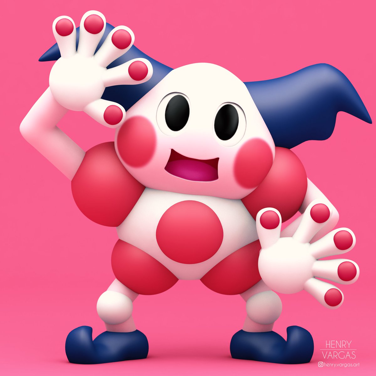 Mr. Mime. 