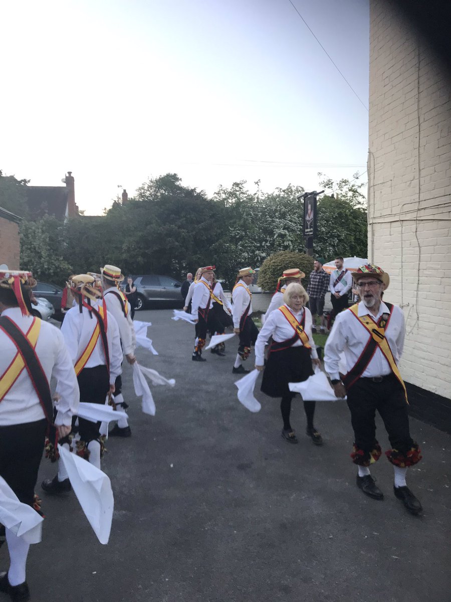 Thanks <a href="/ShakspearMorris/">Shakespeare Morris</a> for a lovely evening of dance, will have to do it again soon!