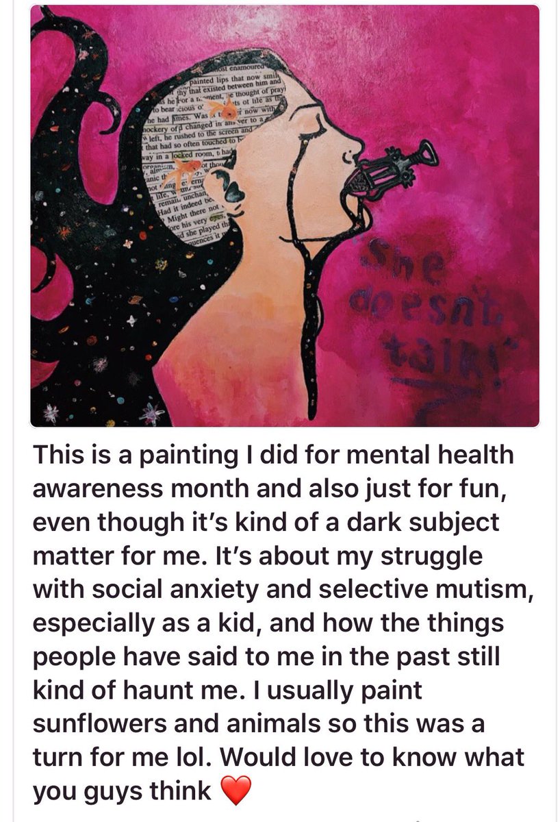 Wisdo_Health's tweet photo. Download Wisdo now and share your creative outlets! Link in bio 💜
#wisdo #depression #anxiety #beingbodypositive #bipolardisorder #lgbtq #relationshipadvice #loneliness #gettingmotivated #invisibleillness #mentalhealthistrending https://t.co/DumUybixNF