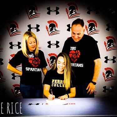 FerrumWBB's tweet photo. Welcome, Elizabeth Rice to the Family!! #LTC #FCWB https://t.co/dJrFpK420g